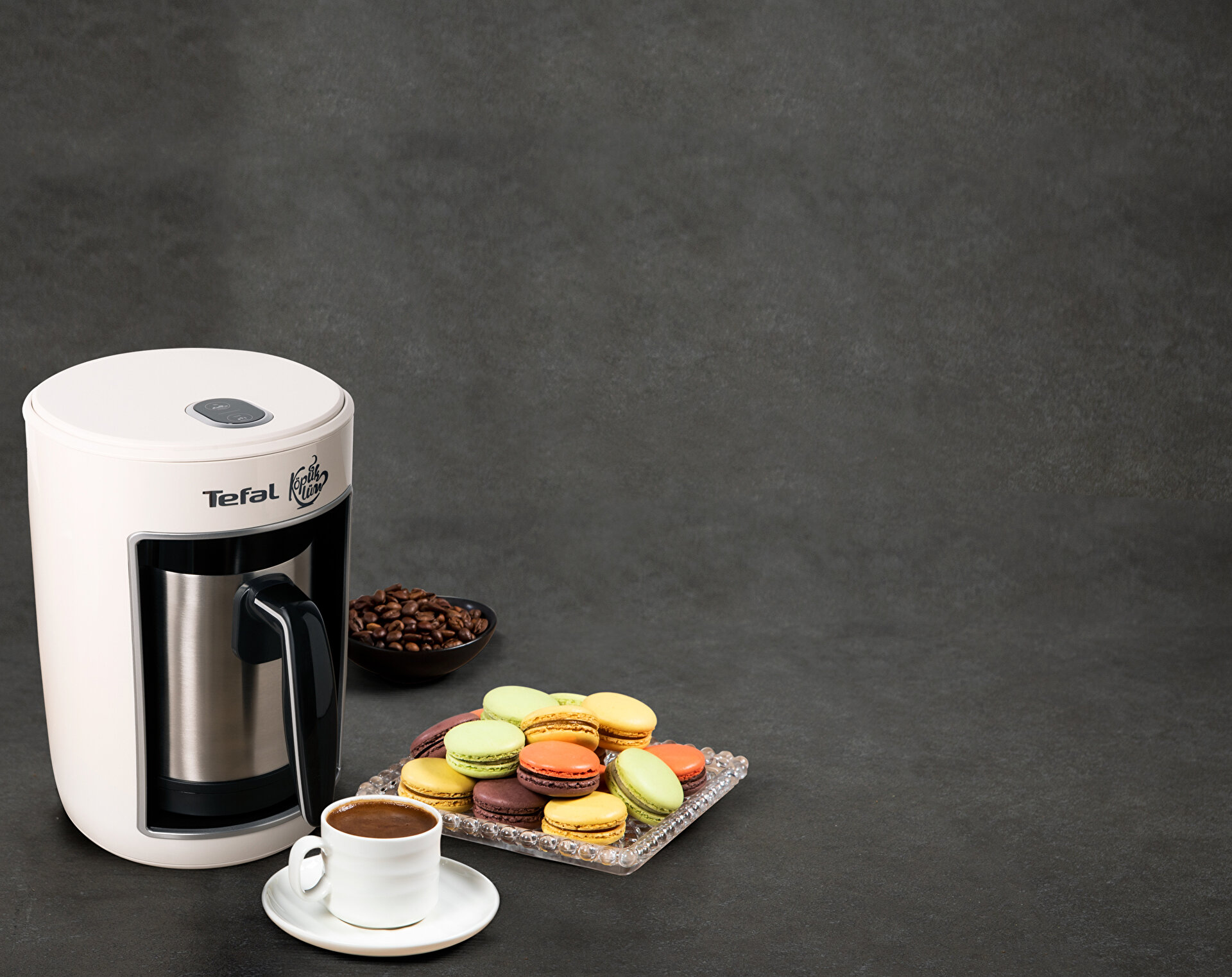 Kordsa Rewards. Tefal Köpüklüm Pro Çelik Türk Kahvesi Makinesi Beyaz