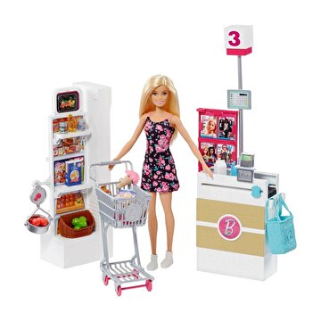 Picture of Barbie Süpermarkette Oyun Seti