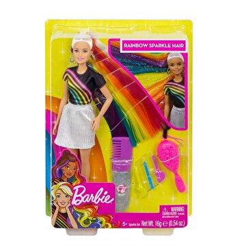 Picture of Barbie Gökkuşağı Renkli Saçlar Bebeği