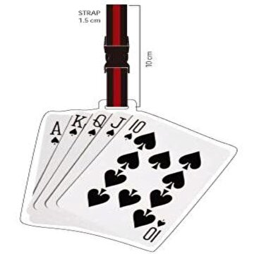 Picture of Biggdesign Poker Valiz Etiketi