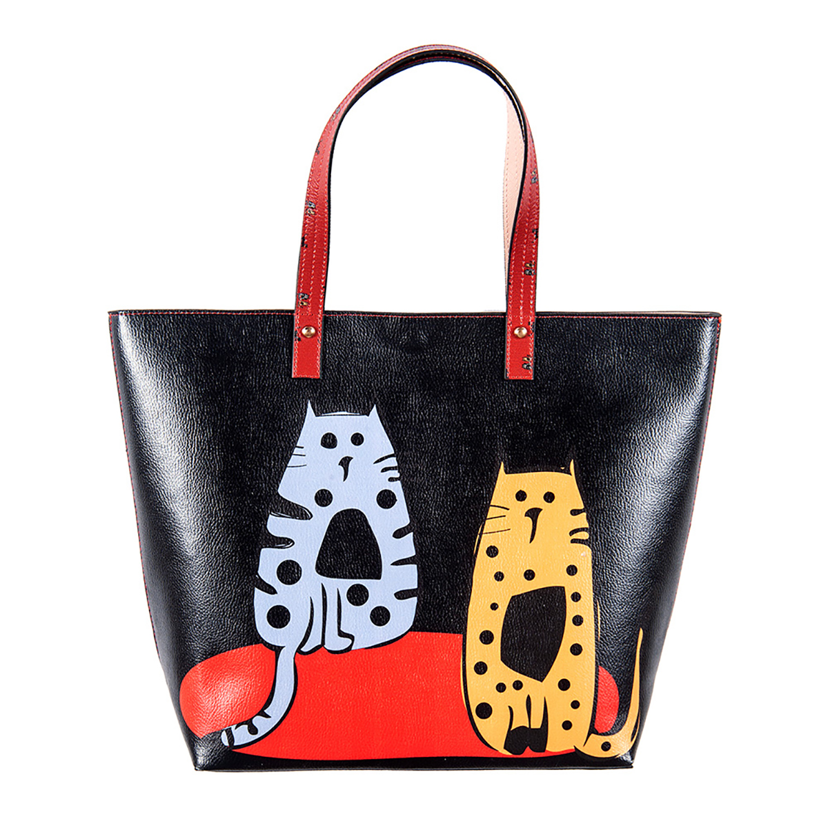 Biggdesign Cats Tote Shoulder Bag for Women, Waterproof, Large Capacity, Designer Handbags for Travel, Work or Daily Life