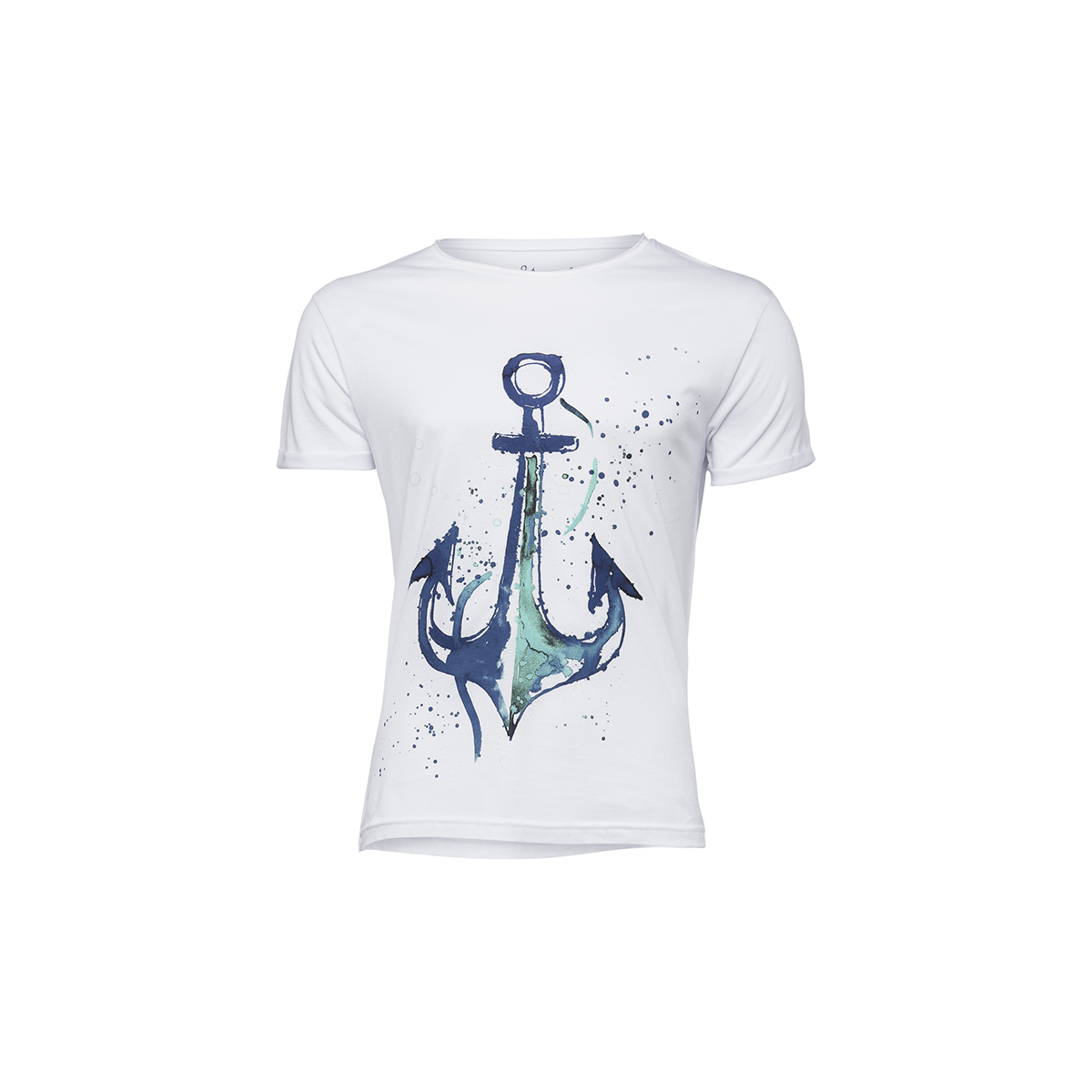 Anemoss Anchor MenÃ¢â‚¬â„¢s T-shirts, Short Sleeve, Cotton, Crewneck, Mens T shirt, Ultra Soft, Modern Fit Shirts For Men