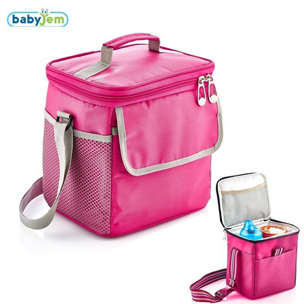 Babyjem Thermos Bag, Portable Cooler Bag, Dishwasher Safe, Insulated Bags, Breast Milk Storage