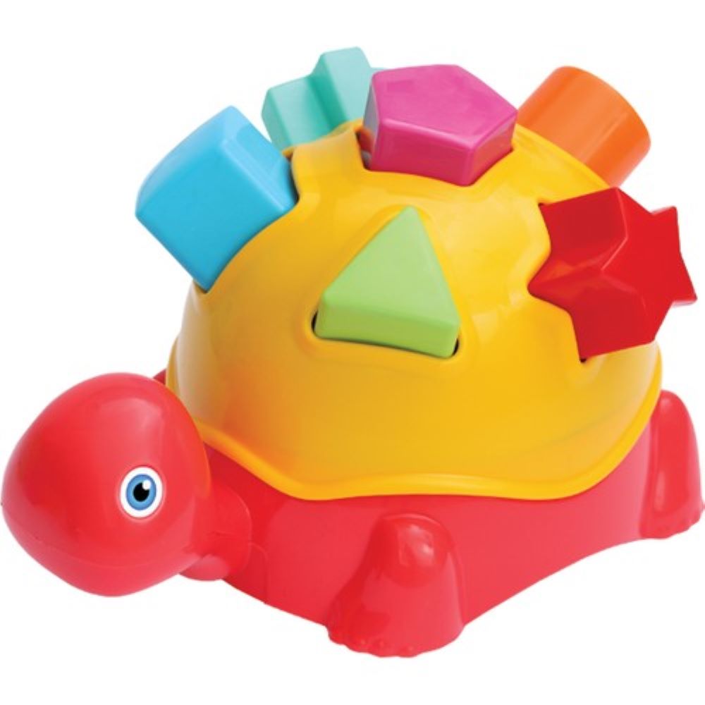 Dede Turtle Sort and Discover Toy For Babies, Suitable for Children 12 Months and Up, 22 Pieces, Colorful and Educational