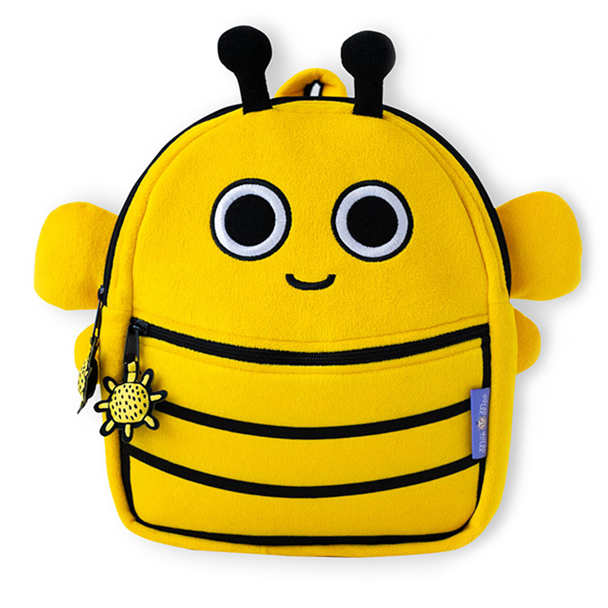 Milk&Moo Buzzy Bee Kids Backpack, Toddler Backpack For Girls, PreSchool Backback, Tiny Backback, Toddler Bookbag, Yellow