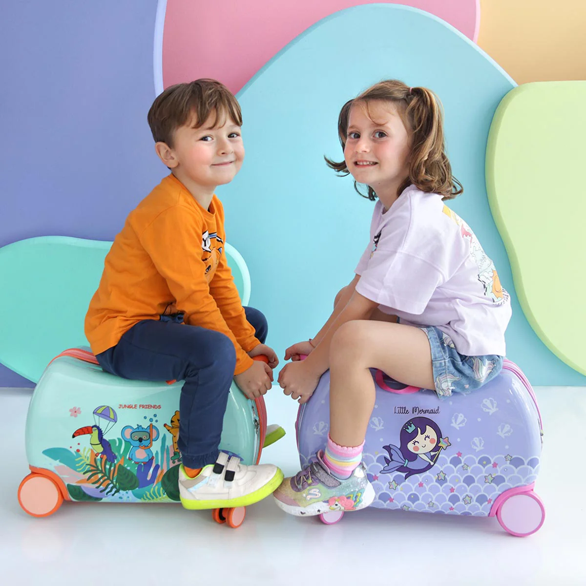 Milk&Moo Rideable Kids Suitcase