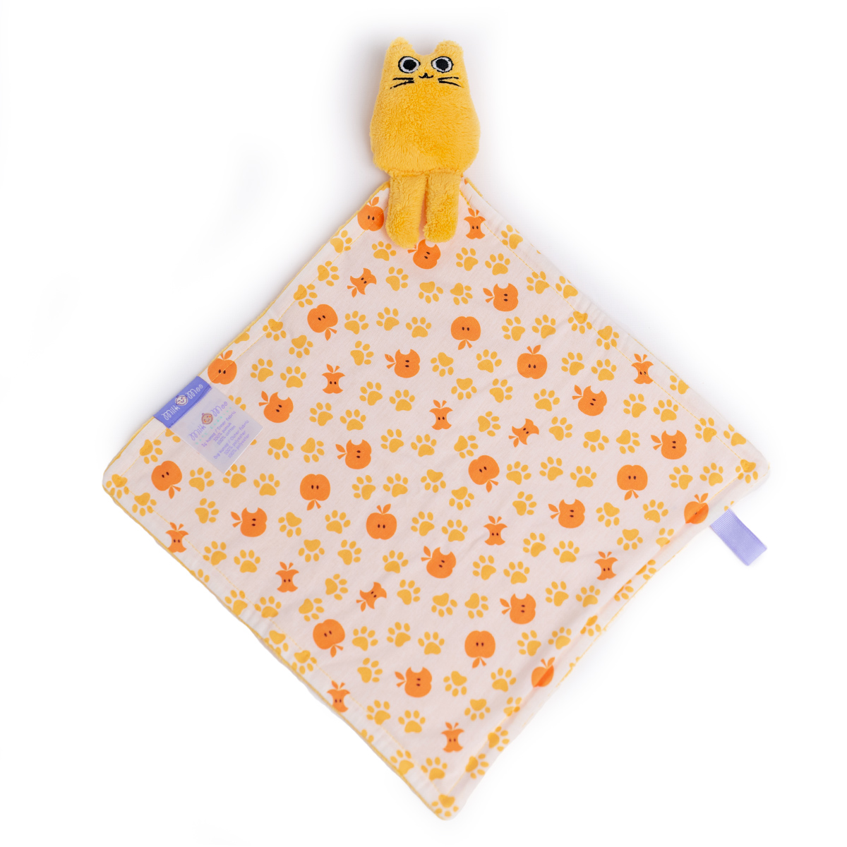 Milk&Moo Sicherheitsdecke, Öko Tex zertifiziert 100% Baumwolle Baby Lovey, ultra weich - Bild 2 von 7