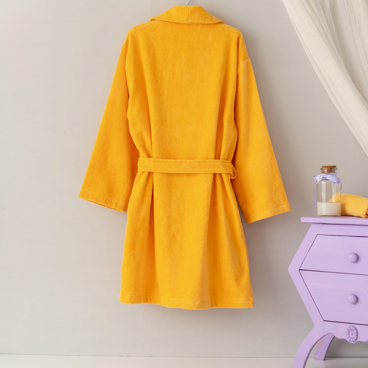 Milk&Moo Robes For Women, Womens Robe, 100%Cotton, Bathrobe For Women, Knee Leng