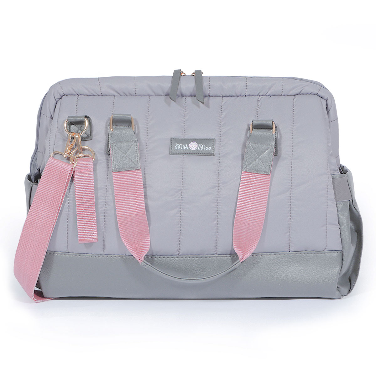 Milk&Moo Tote Diaper Bag | Quilted | Large | for Baby Care |