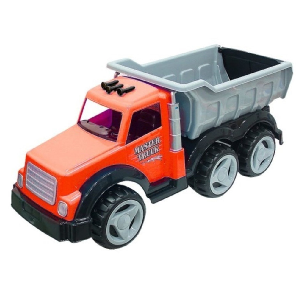 Pilsan Master Truck Red - Boxed, +3 years old, Vehicle Toy, Noncarcinogenic, Toy Truck