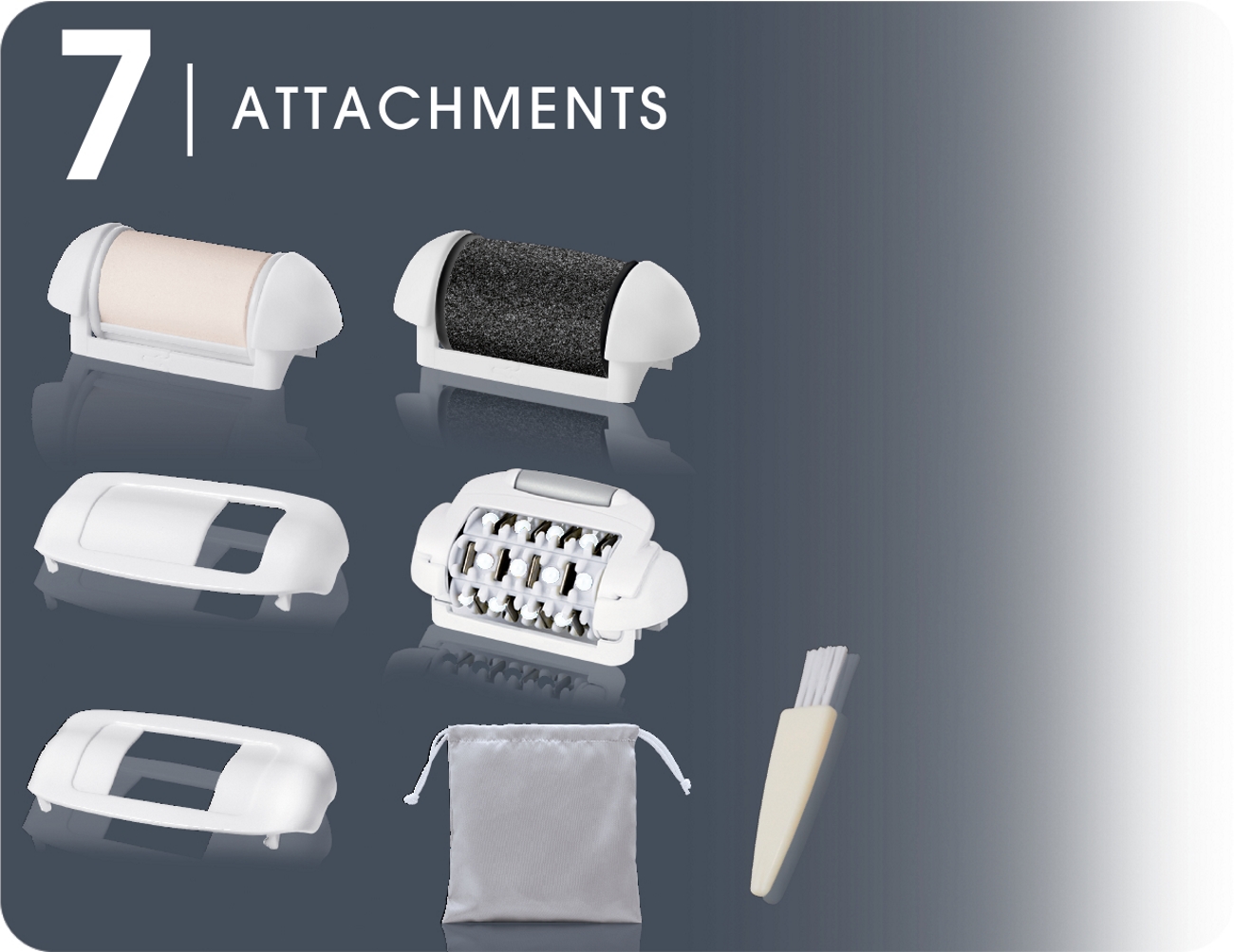 Rowenta EP8061 Skin Respect Hair Removal Epilator, Epilator for Women,Baby Smooth Epilator Hair Remover, Sensitive to Skin, Rechargable
