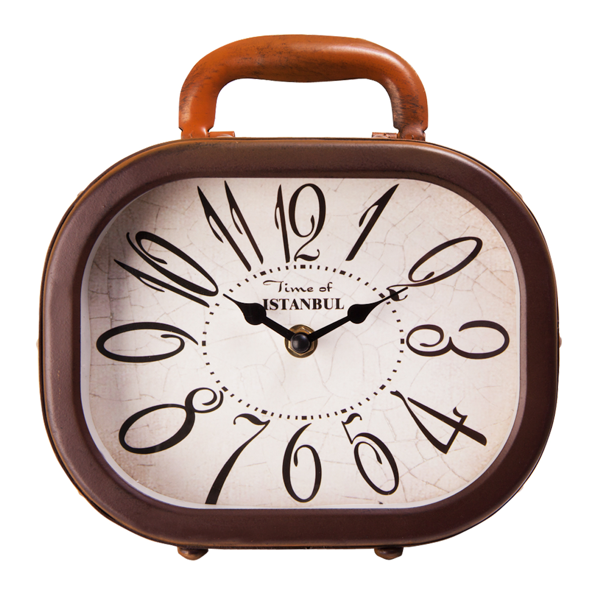 Xoom Suitcase Table Clock, Decorative Table Clock , Office Decoratiok, Antique Dial