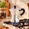 Any Morning 240 ml Alüminyum Moka Pot Espresso Kahve Makinesi Desenli Gümüş Renk HES-6. ürün görseli
