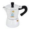 Any Morning 240 ml Alüminyum Moka Pot Espresso Kahve Makinesi Desenli Gümüş Renk HES-6. ürün görseli