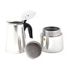 Any Morning FE001-4 Paslanmaz Çelik İndüsiyonlu Espresso Kahve Makinası 200 Ml. ürün görseli