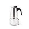 Any Morning Çelik Moka Pot, 200 ml, İndüksiyon, 4 Kişilik, Espresso Kahve Makinesi, FE001-4 . ürün görseli