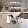 Any Morning Çelik Moka Pot, 200 ml, İndüksiyon, 4 Kişilik, Espresso Kahve Makinesi, FE001-4 . ürün görseli
