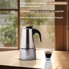 Any Morning Çelik Moka Pot, 200 ml, İndüksiyon, 4 Kişilik, Espresso Kahve Makinesi, FE001-4 . ürün görseli