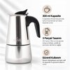 Any Morning Moka Pot 300 ml (6 Shot) 18/10 Paslanmaz Çelik Espresso Demleme Potu FE001-6. ürün görseli