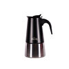 Picture of Any Morning Stovetop Espresso Coffee Maker Stainless Steel Induction Moka Pot, 300 ml - 10 oz, Black