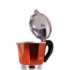 Any Morning 240 ml Alüminyum Moka Pot Espresso Kahve Makinesi Bakır Renk HES-6. ürün görseli