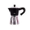Any Morning 240 ml Alüminyum Moka Pot Espresso Kahve Makinesi Siyah HES-6. ürün görseli