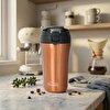 Any Morning 400 ml Paslanmaz Çelik Termos Mug, Çift İşlevli Sızdırmaz kapaklı, Bakır SI232021. ürün görseli
