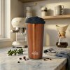 Any Morning 500 ml Paslanmaz Çelik Termos Mug, Çift Katmanlı, Sızdırmaz Kapak, Bakır Rengi SI231902. ürün görseli