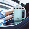 Any Morning Vaha 1200 ml Termos Mug, 3 Kademeli Çevirmeli  Kapak, Su Yeşili SI2440217. ürün görseli