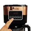 Any Morning SH21615S LCD Dokunmatik Kontrol Panelli Aroma ve Zaman Ayarlı Programlanabilir Filtre Kahve Makinesi Bakır. ürün görseli