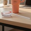 Any Morning Vaha 1200 ml Termos Mug Kapağı ve Pipet Açık Somon. ürün görseli