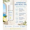 Athenias Deo Roll-on 2 Li 50 ml Bergamot & Citrus Deodorant Roll On 2'li Ürün | Doğal İçerik. ürün görseli