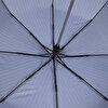 Biggbrella 1088Pc Ahşap Saplı Otomatik Şemsiye Gri Çizgili. ürün görseli
