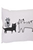 Biggdesign Cats Koleksiyon Dikdörtgen Yastık. ürün görseli