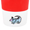 Biggdesign Dogs Seramik Mug Silikon Bantlı Kırmızı. ürün görseli
