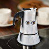 Biggdesign Owl And City Çelik Espresso Kahve Makinesi. ürün görseli