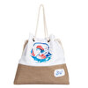 Picture of Anemoss Sailor Girl Jute Beach Bag