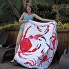 Picture of Anemoss Crab Round Beach Towel