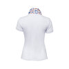 Picture of Anemoss Aquarium Pattern Women's Polo Neck T-Shirt, White