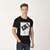 Biggdesign Faces Space Lovers Erkek T-Shirt. ürün görseli