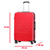 Picture of Biggdesign Cats Suitcase Luggage, Red, Large