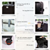 Biggdesign Moods Up Ön Bölmeli, Bardaklık ve USB Girişli Kabin Boy Valiz 20" Siyah. ürün görseli