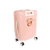 Picture of Biggdesign Moods Up Luggage with Cup Holder and USB Port, 20", Pink