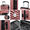Picture of Biggdesign Moods Up Hard Luggage Sets With Spinner Wheels Rosegold 3 Pcs.