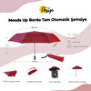 Biggdesign Moods Up Bordo Tam Otomatik Şemsiye . ürün görseli