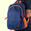 Picture of Biggdesign Moods Up Happy Laptop Backpack, Navy blue