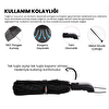 Biggdesign Moods Up Premium Siyah Tam Otomatik Şemsiye - Rüzgara Dayanıklı, Hızlı Kuruyan, Hafif. ürün görseli