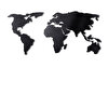 Picture of Bystag BYSM-182 World Map Silhouette XL Black Metal Duvar Dekoru