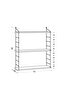 Picture of Decormet Armoni Raf Seti 3 Raflı 200*720  Beyaz