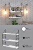 Picture of Decormet Seramoni Raf Seti 3 Raflı 200*720 Beyaz